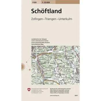Swisstopo 1 : 25 000 Schöftland