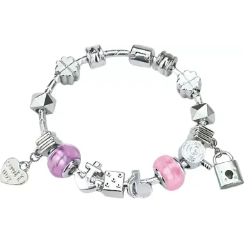 dětská sada na výrobu šperků Sada na výrobu náramků s přívěsky - kreativní sada na výrobu šperků