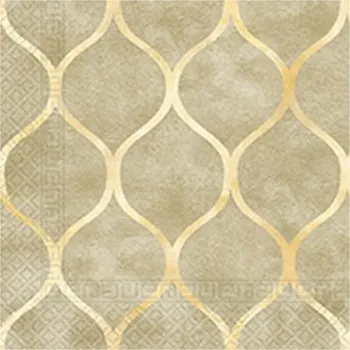 Papírový kapesník PROCOS Papírové ubrousky 33x33cm 3vrstvé orient 20ks