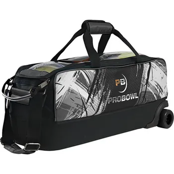 Taška na bowlingovou kouli TAŠKA NA 3 KOULE TOTE PB DYE-SUB BÍLÁ