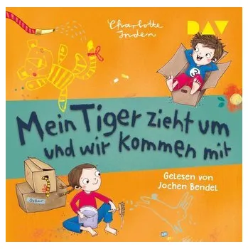 Pohádka Mein Tiger zieht um und wir kommen mit - Charlotte Inden
