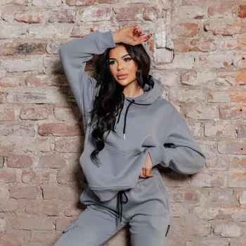 Dámská mikina Dámská mikina Iron Aesthetics Cargo, šedá : Barva - Šedá, Velikost - L