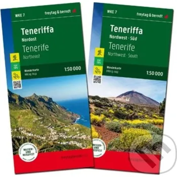 Záložka Tenerife severovýchod, severozápad a juh set 1: 50 000 - freytag&berndt freytag&berndt