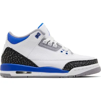 Dámská móda Air Jordan 3 Retro GS 'Racer Blue' Velikost: 38.5