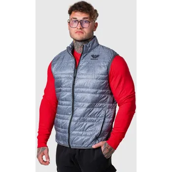 Pánská vesta Pánská vesta Iron Aesthetics Bodywarmer, světle šedá : Barva - Šedá, Velikost - L