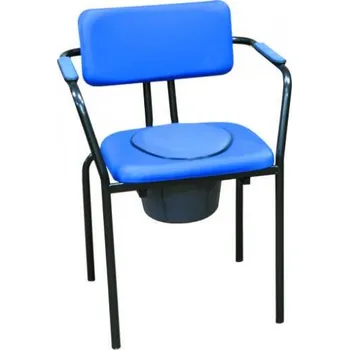 Toaletní křeslo Křeslo klozetové New Club Barva: šedá