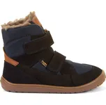 FRODDO UP TEX WINTER Dark Blue | Dětské zimní zateplené barefoot boty - 31