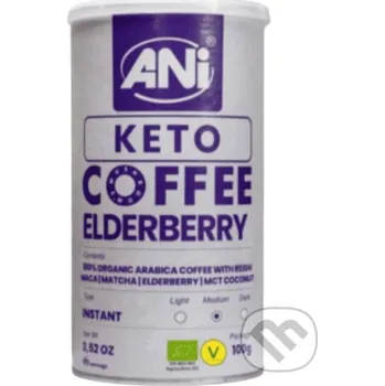 Káva Keto Elderberry instantná káva plechovka - Ani Ani