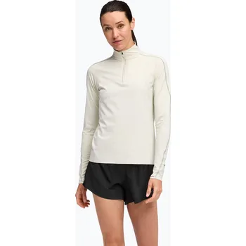 Dámská mikina Dámská běžecká mikina HOKA GlideTech Quarter Zip ruffle salt