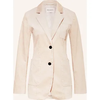 Dámské sako Marc O'polo Dámský Manšestrový Blejzr, krémová, 36