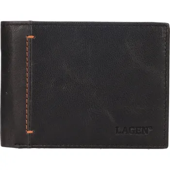 Peněženka Lagen Pánská kožená peněženka 212519 černá