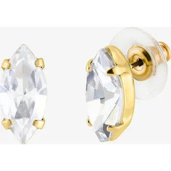 Šperk Pozlacené bižuterní náušnice Lunara s českým křišťálem Preciosa