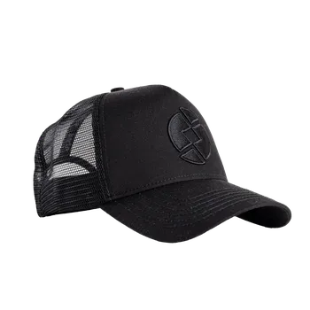 Kšiltovka Trucker Mono Black