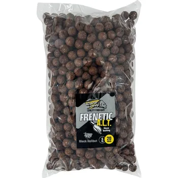 Boilies CARP ONLY Boilies Frenetic A.L.T. Black Halibut 5 kg / 24 mm (CARP ONLY Frenetic Černý Halibut 5 kg / 24 mm)