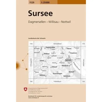 Swisstopo 1 : 25 000 Sursee
