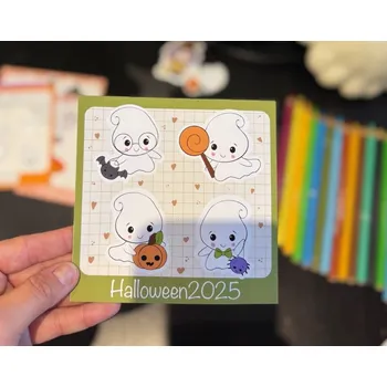 Samolepící dekorace Naše Vykrajovátko Arch samolepek - Duchové