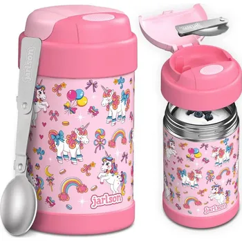 Termoska Termo nádoba na potraviny z nerezové oceli JARLSON YUMMY Unicorn 450ml