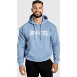 Mikina s kapucí Iron Aesthetics Frontline, modrá : Barva - Modrá, Velikost - 3XL