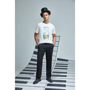 Pánské tričko Bavlněné tričko Medicine pánské, bílá barva, s potiskem RW25-TSM753 00X, vel. XL