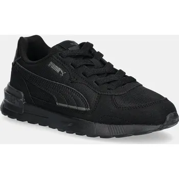 Chlapecké tenisky Dětské sneakers boty Puma Graviton AC PS černá barva 381988 99A, EUR 31.5