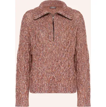 Dámský svetr Mos Mosh Dámský Svetr Troyer Mmkelsey, tmavě červená / tmavě...