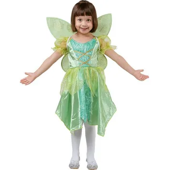 Karnevalový kostým Dětský kostým Zelená víla (šaty, křídla), velikost 92/104 cm GoDan S.A.