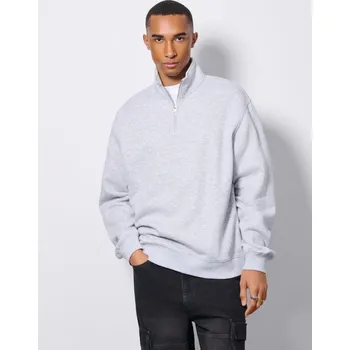 Pánská mikina Mikina se stojáčkem - M - House - šedá - 503FX-85M