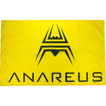 Vlajka ANAREUS ANAREUS herní vlajka 60x90 cm - Žlutá