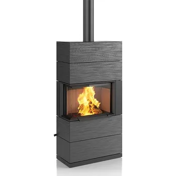 Krbová kamna Hase Padua 160 - Keramika s jemnou linkovanou texturou