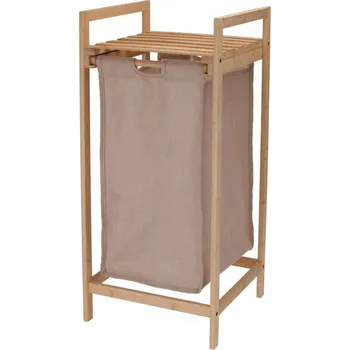 Koš na prádlo Volně stojící koš na prádlo Home Styling Collection 45 l béžový