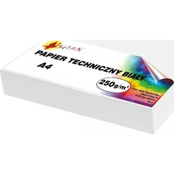 Papír pro tiskárny Technický papír karton bílý 250 g/m2 100 listů A4 Recyklovaný