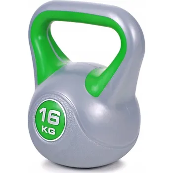 Kettlebell vinylový, činka 16 kg