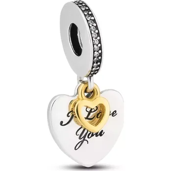 Přívěsek Stříbrný přívěsek I Love You Forever PETERSON CHW-001