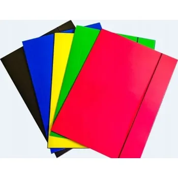 Desky A4 s gumou, sada 10 ks, mix pastelových barev Penword