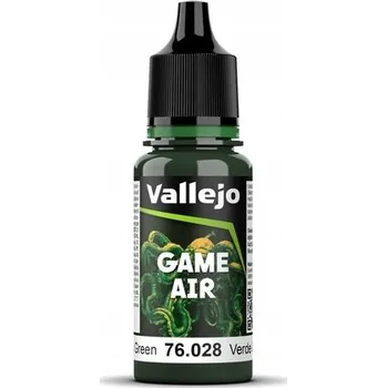 Modelářská barva VALLEJO Game Air Dark Green 18 ml - Tmavě zelená akrylová barva