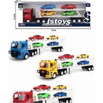 Autopřepravník se sadou autíček 124 MIX