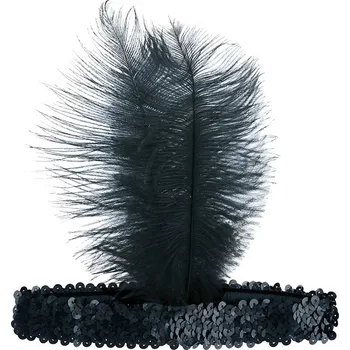 Čelenka Retro čelenka - Cabaret, černá