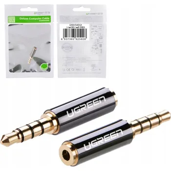 Audio kabel Adaptér jack 2,5 mm na jack 3,5 mm Ugreen 20502