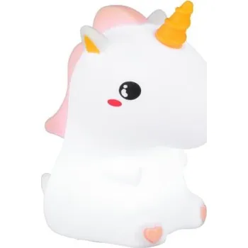 Lampička Trio TR53931101 LED stolní lampička GOLDY | 1W integrovaný LED zdroj | 1x40lm | 3000K | rgb - barevné | s vypínačem | bílá + K nákupu nad 3000 Kč dárek zdarma