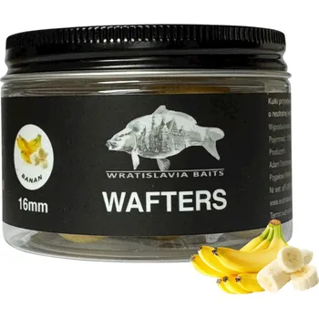 Boilies Nástrahové kuličky WAFTERS BANÁN 16mm Wratislavia Baits