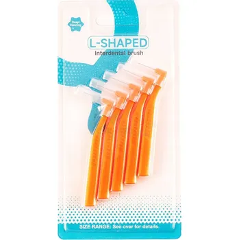 Zubní kartáček FOX DENTAL MEZIZUBNÍ KARTÁČKY ANGLE ORANŽOVÉ 1,5mm Velikost 4