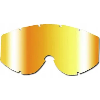 Motocyklové brýle SKLO DO BRÝLÍ PROGRIP ZLATÉ ZRCADLOVÉ