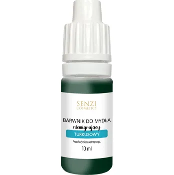 Mýdlo Barvivo do mýdla, nemigrující barvivo do mýdlové báze 10 ml - TYRKYSOVÉ