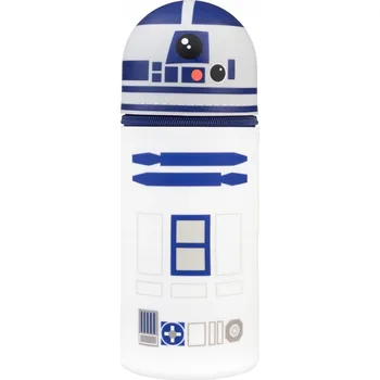 Penál SILIKONOVÝ PENÁL TUBA ŠKOLNÍ POTŘEBY STAR WARS R2-D2 HVĚZDNÉ VÁLKY