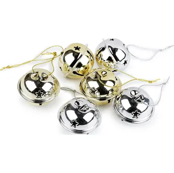 Rolničky se šňůrkou Ø40 mm v krabičce, barva mix