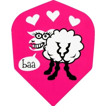 Příslušenství pro šipky Letky Harrows Quadro Poly Classic Std Sheep 100 Micron