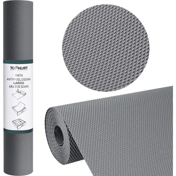 Protiskluzová podložka Protiskluzová podložka do zásuvky LARGO 48 x 300 cm - šedá