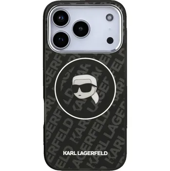 Pouzdro na mobilní telefon Zadní Kryt Karl Lagerfeld pro Apple iPhone 17 Pro Max, černý