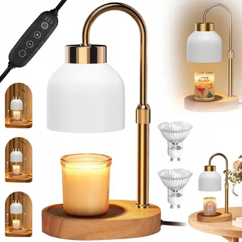 Lampička DEKORATIVNÍ LAMPičKA NOČNÍ PRO OHŘEV SVÍČEK S ČASOVAČEM, REGULACÍ A 4 REŽIMY