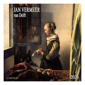 Kalendář Jan Vermeer van Delft 2026 – (EN)